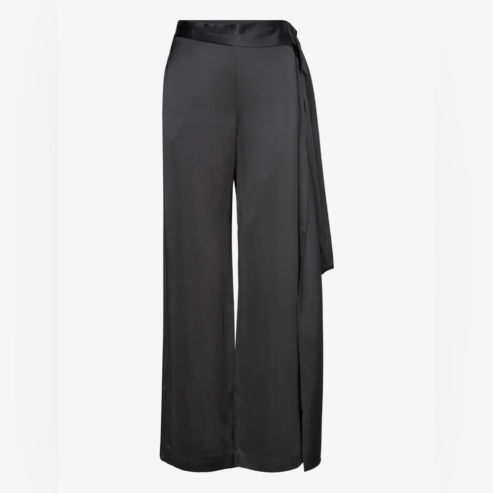 STINE GOYA Black Wide-Leg Pants